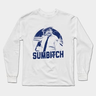 Sumbitch vintage blue Long Sleeve T-Shirt